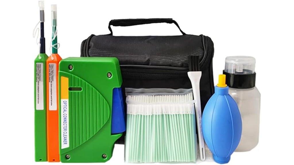 fiber optic cleaning kit