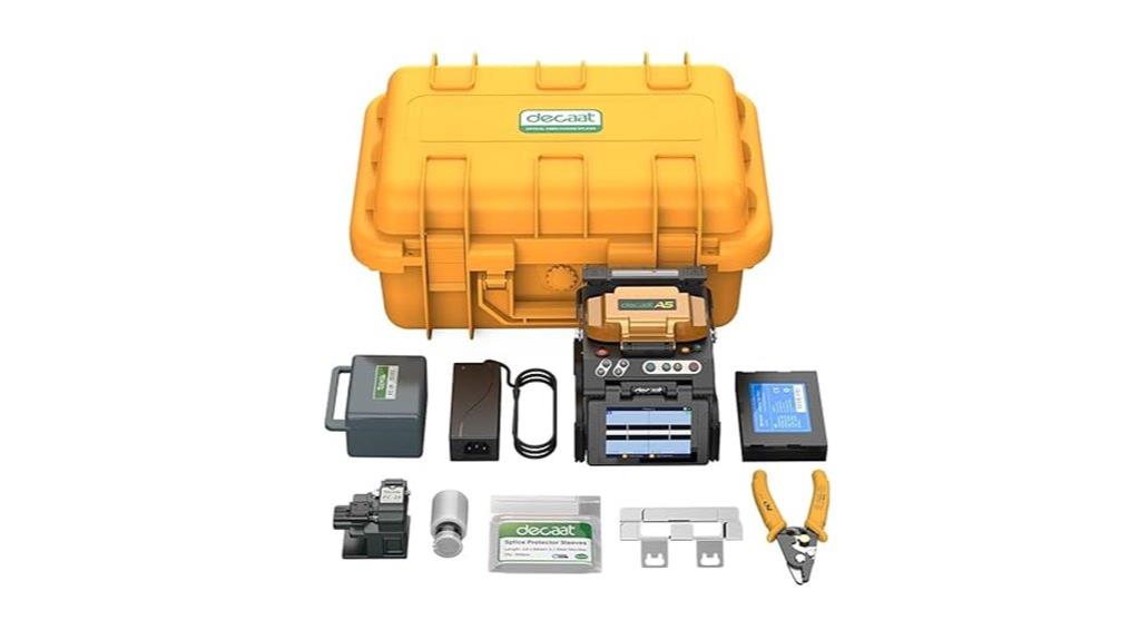 fiber optic splicing device