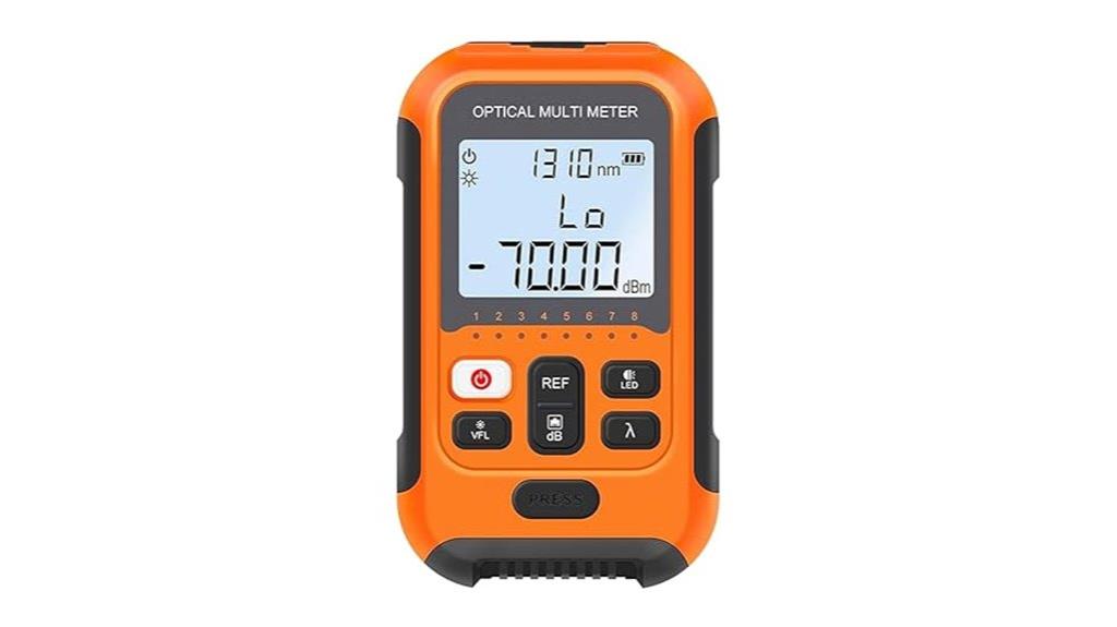 fiber optic testing device