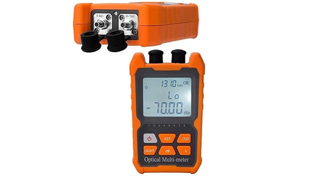 fiber optic testing device