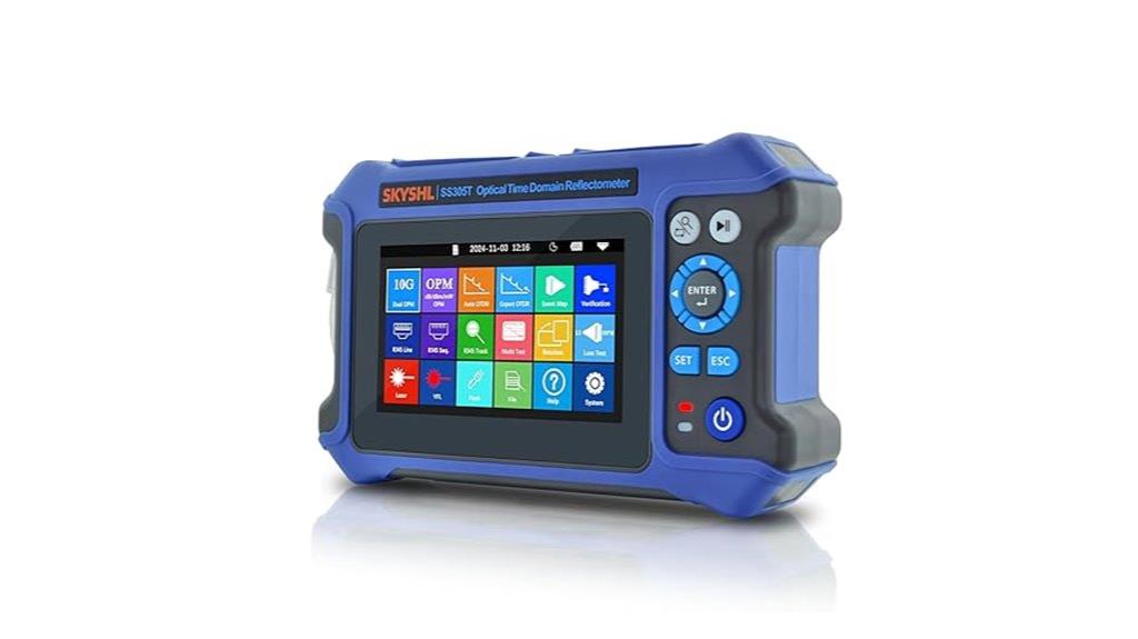 fiber optic testing device