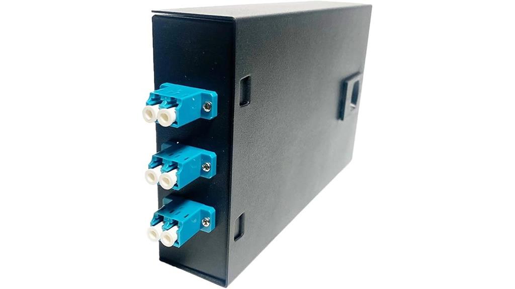 fiber optic wall mount