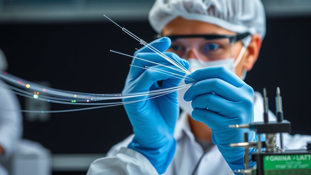 fiber optics safety precautions