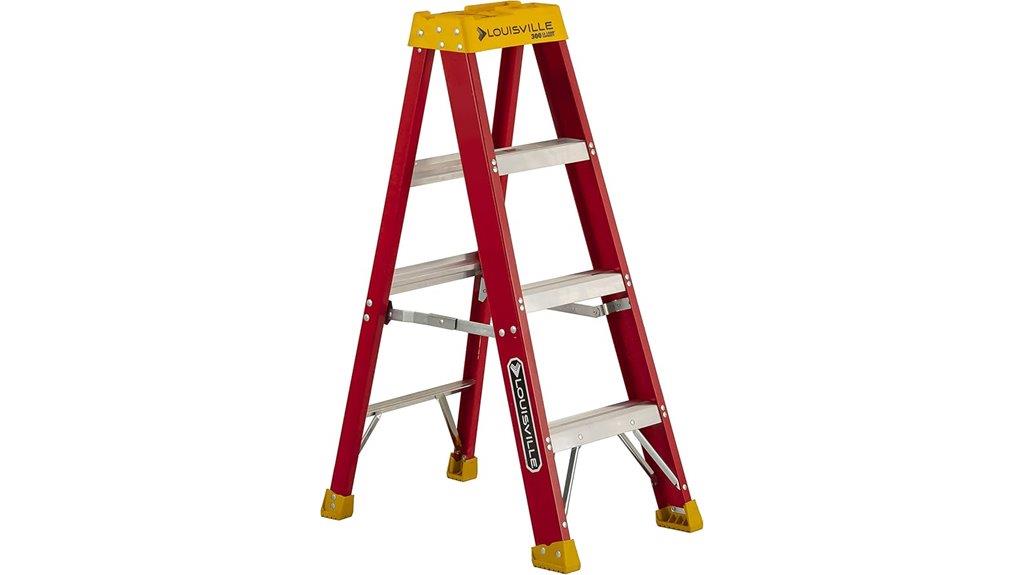 fiberglass 4 foot ladder