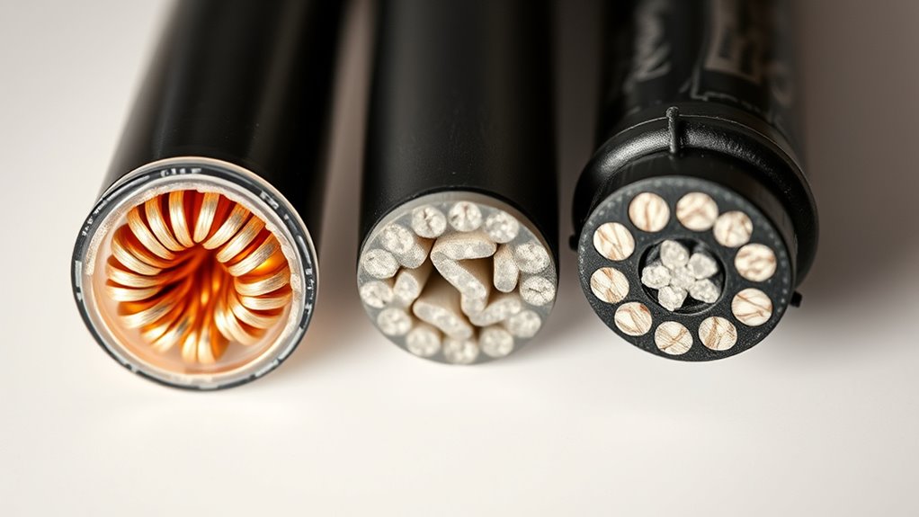 fire resistant air handling cables