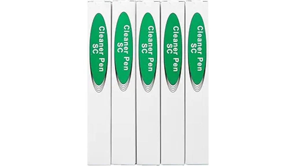 five piece fiber cleaner