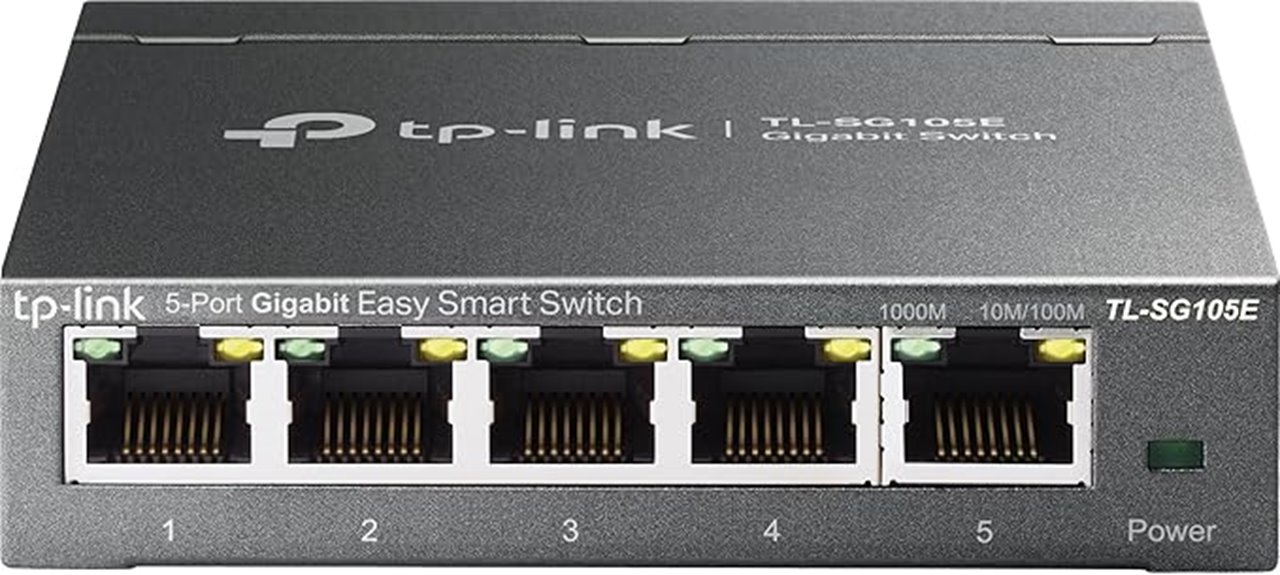 five port gigabit switch
