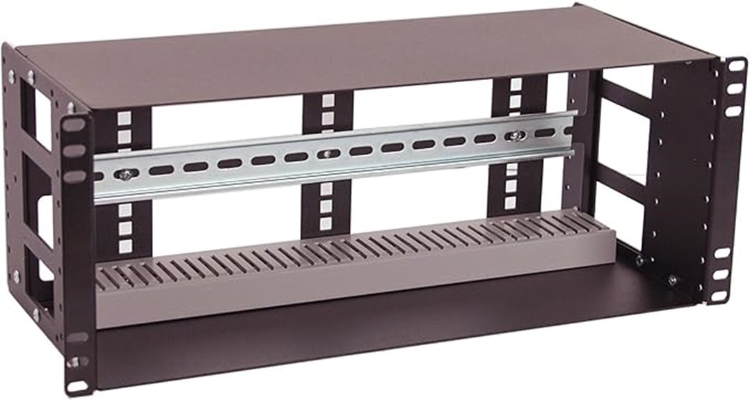 fully enclosed rack panel