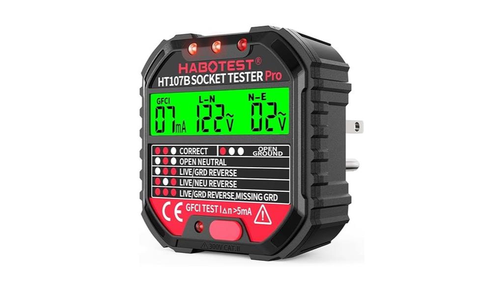 gfci outlet circuit tester