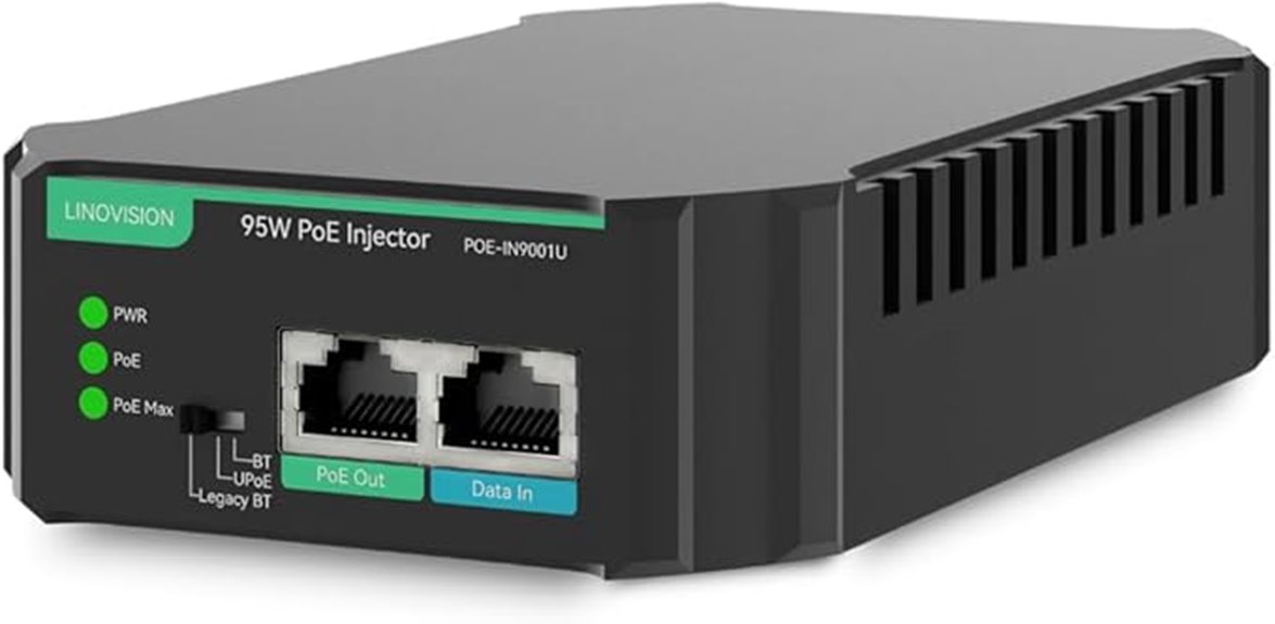 gigabit 90w poe injector