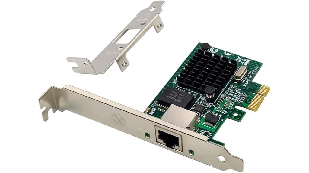 gigabit ethernet pcie adapter