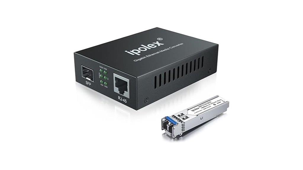 gigabit lc fiber converter