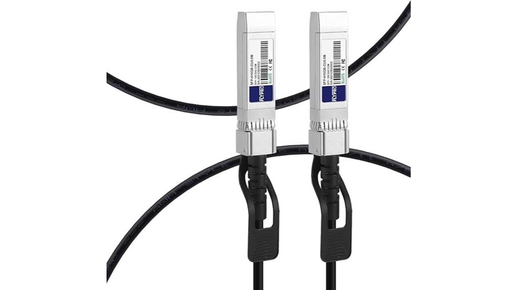 half meter 10g dac cable