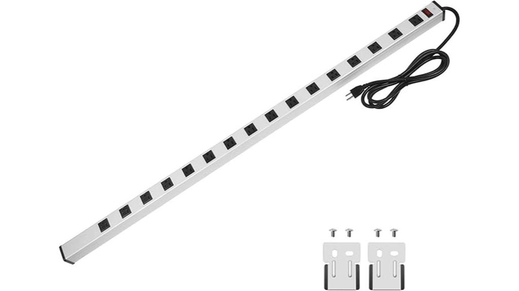 heavy duty 16 outlet strip