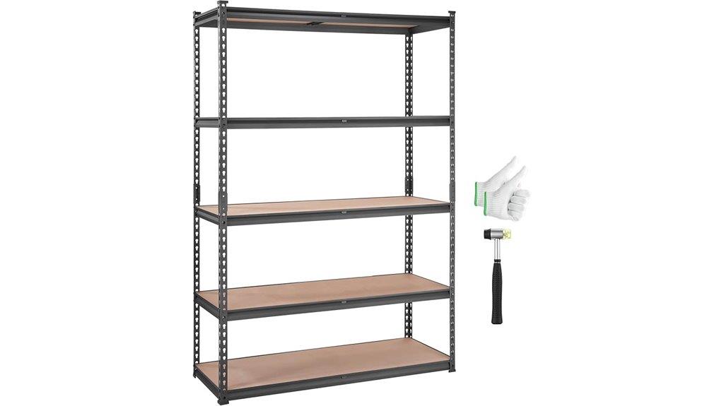 heavy duty adjustable shelving