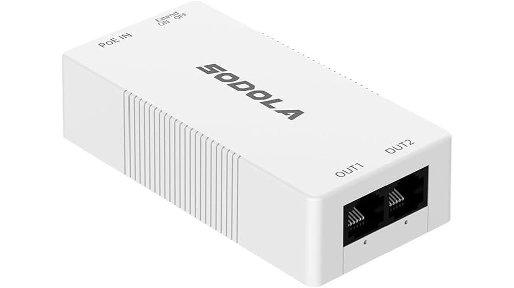 high power ethernet repeater