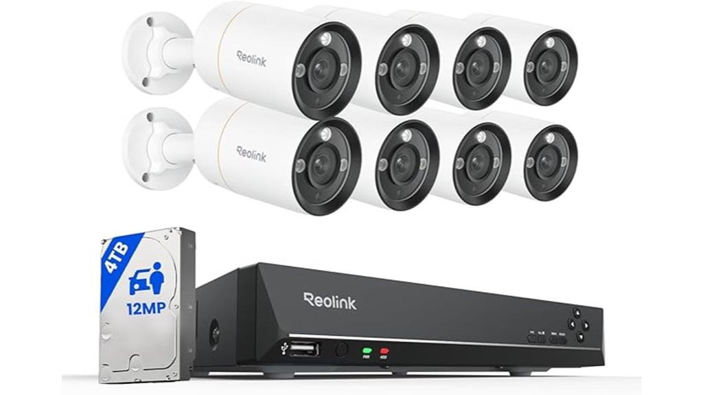 high resolution 8 camera system