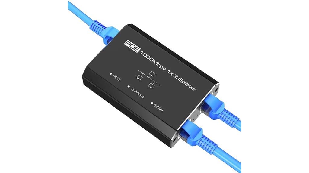 high speed 2 port poe
