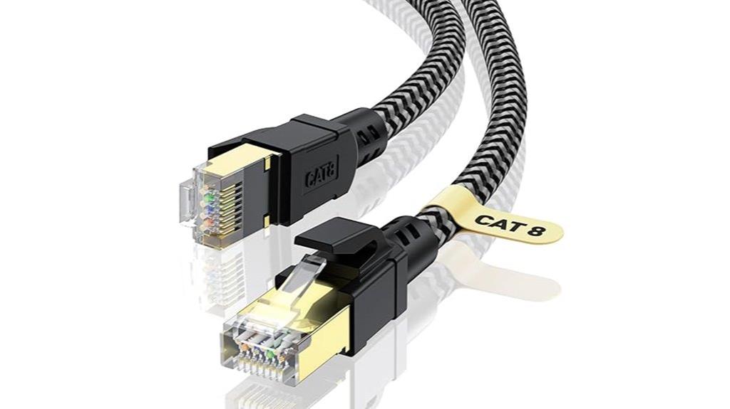 high speed braided ethernet