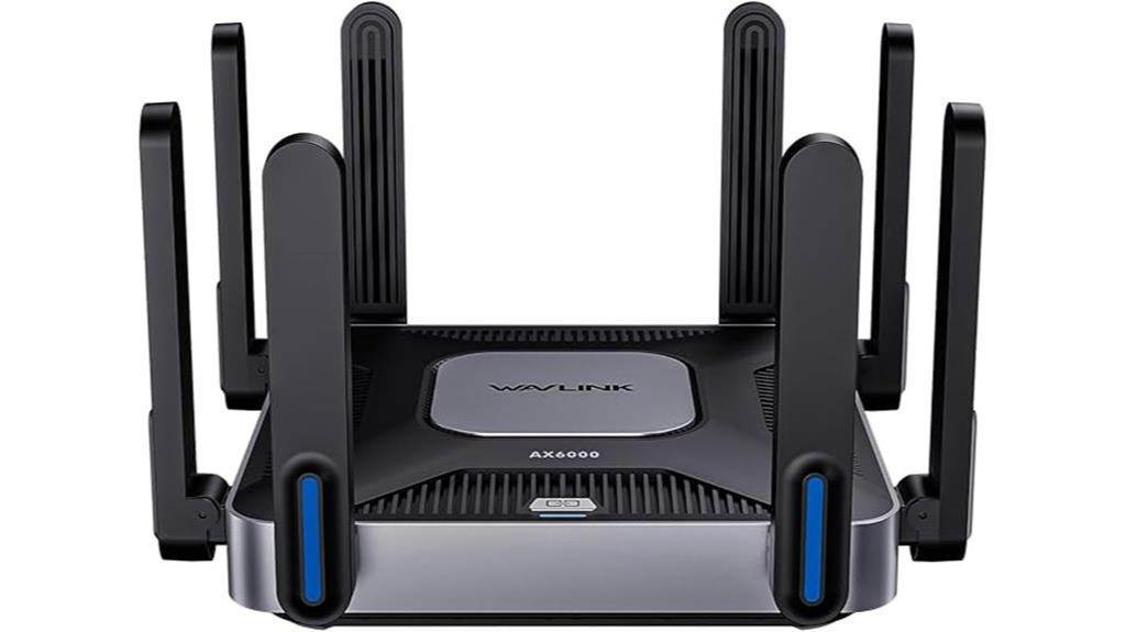 high speed dual band router