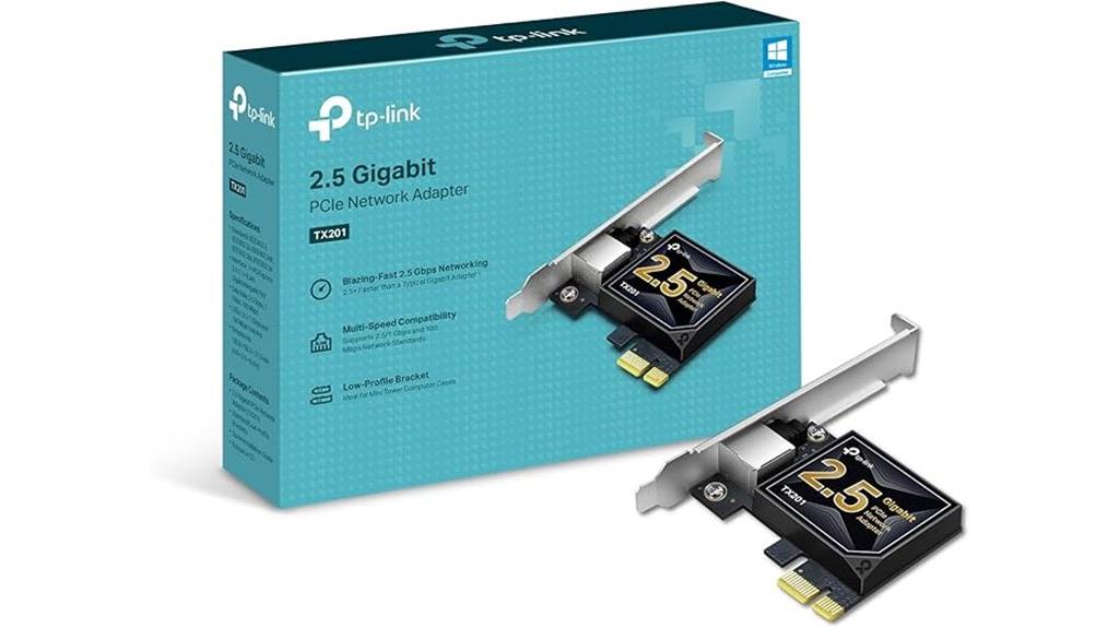 high speed pcie network adapter