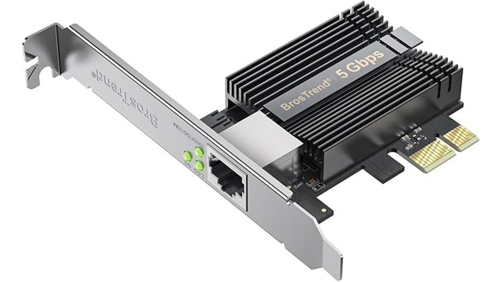 high speed pcie network adapter