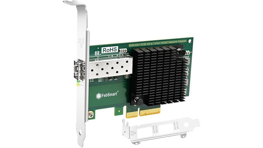high speed sfp ethernet card