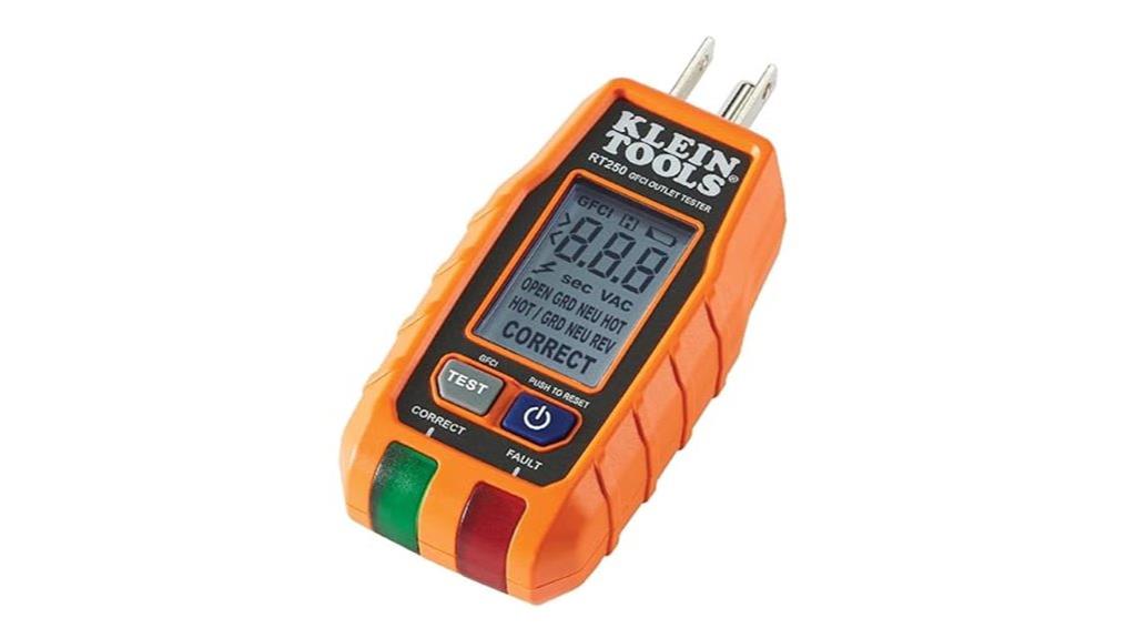 klein tools lcd tester