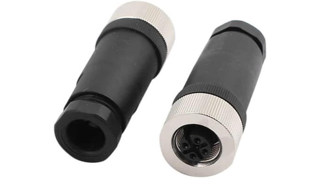 m12 female screw termination