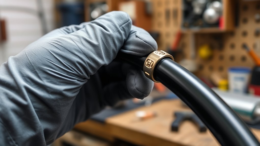 maintain proper cable bends