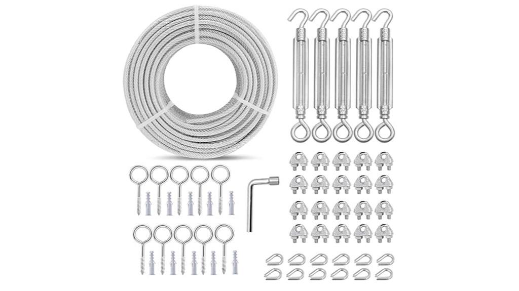 metal cable turnbuckle kit
