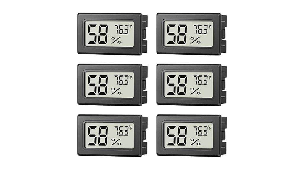 mini hygrometer pack