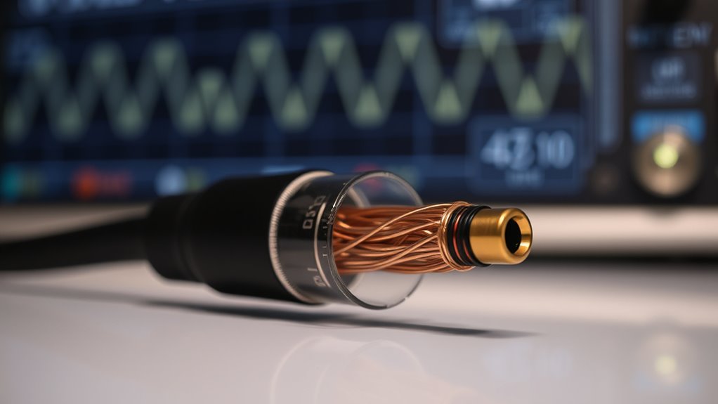 minimize cable capacitance effects