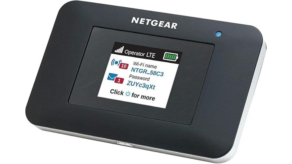 netgear mobile wifi hotspot
