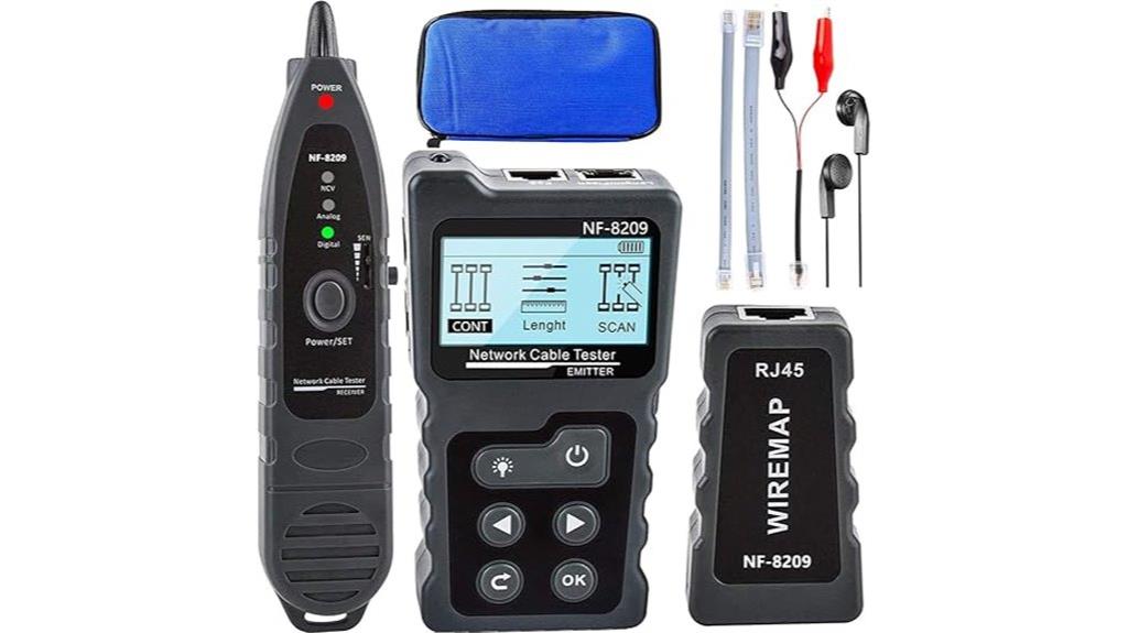 network cable tester with poe