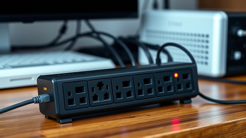 network equipment surge protection