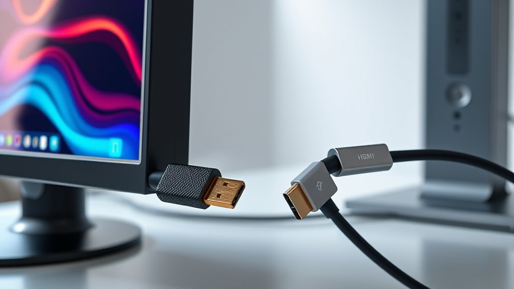optimal display connection choice