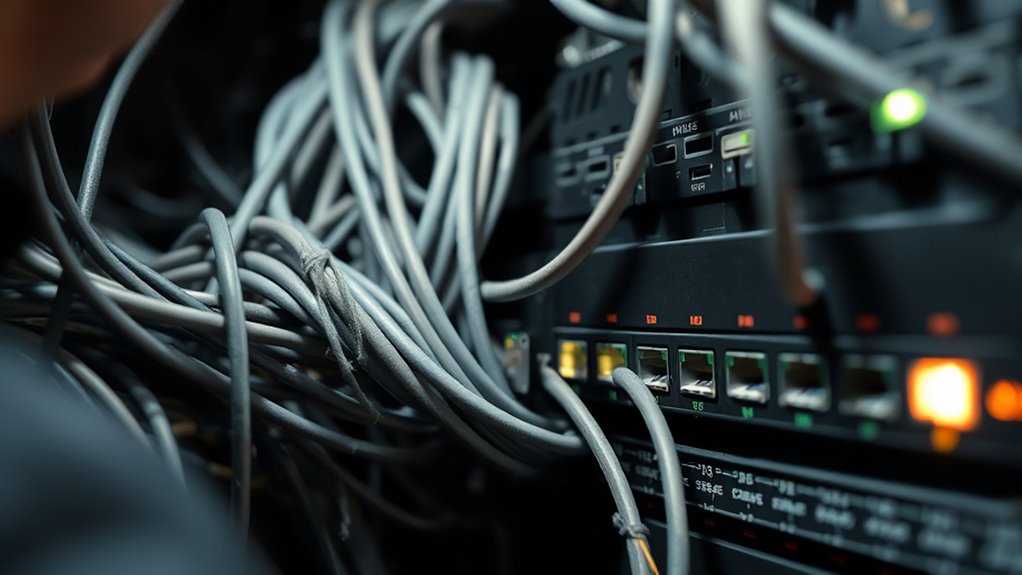optimize network cable management
