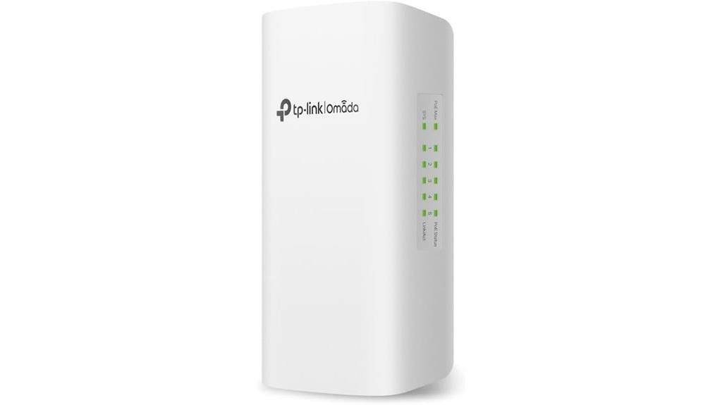 outdoor 5 port poe switch