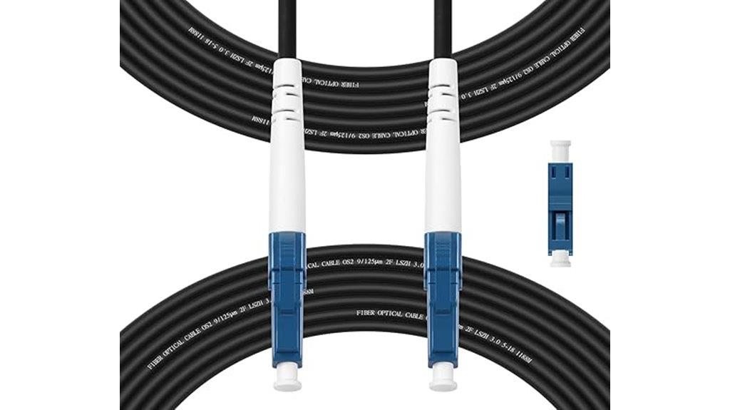 outdoor armored fiber cable