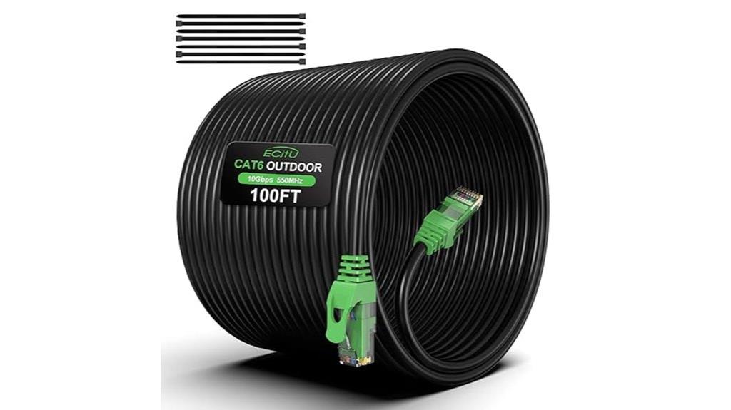 outdoor cat6 ethernet bundle