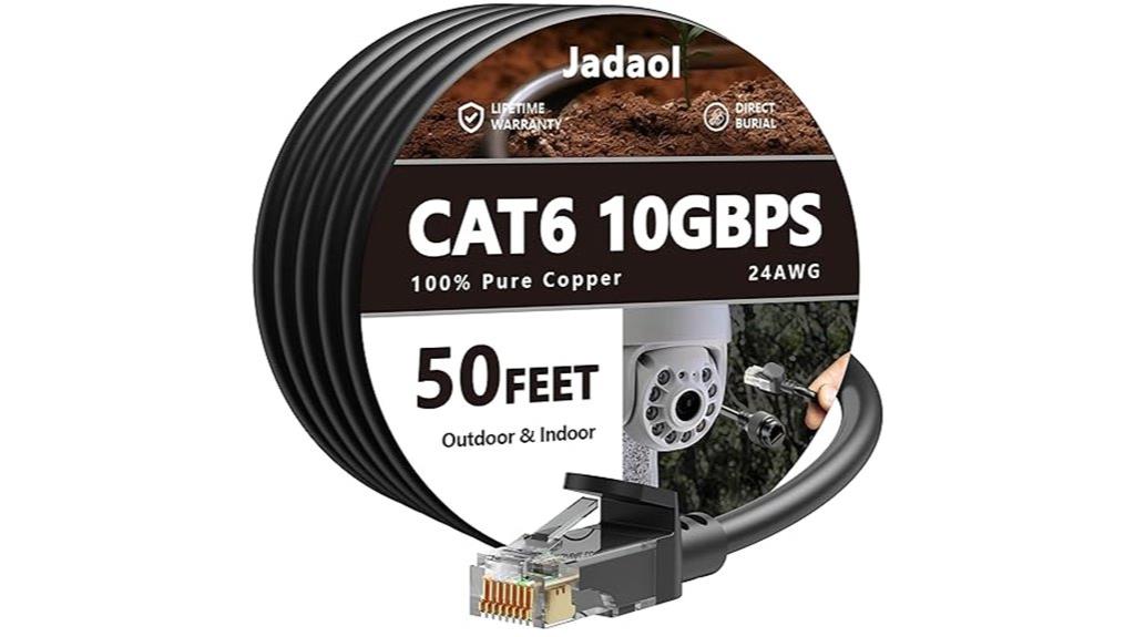 outdoor cat6 ethernet