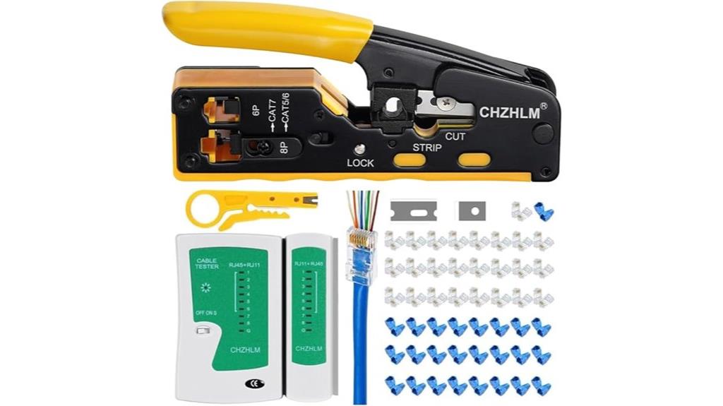 pass through ethernet crimper
