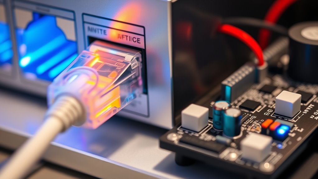 power and data transmission components