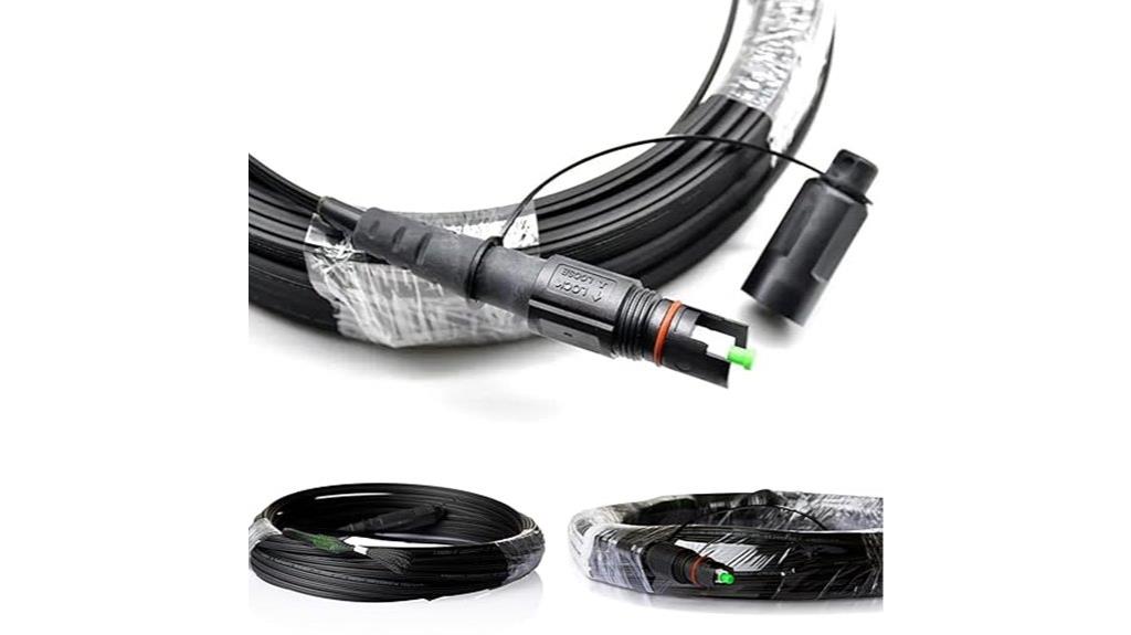 pre terminated fiber optic cable