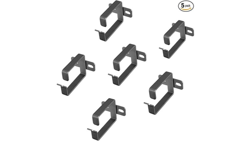rack d ring cable hooks