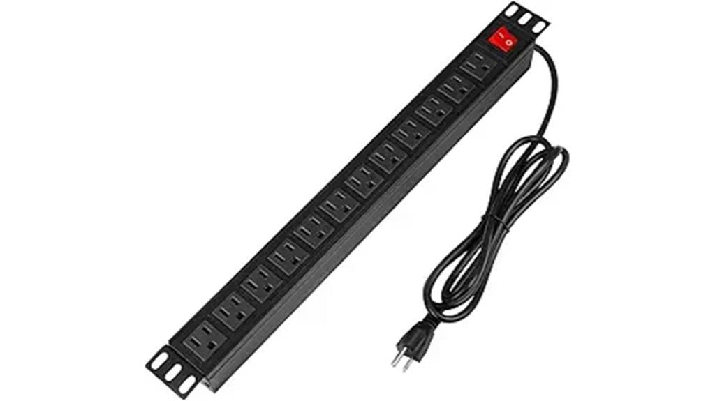 rack mounted power surge protector