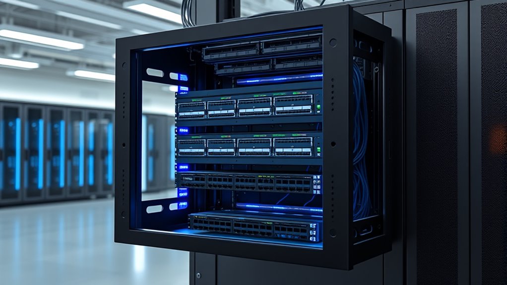 rack size capacity ventilation