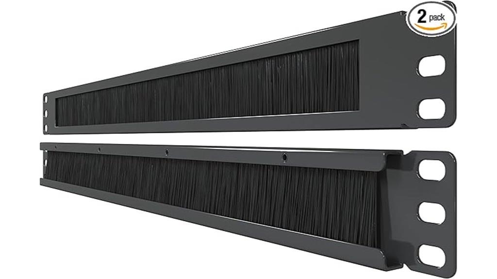 rackmount cable brush panels