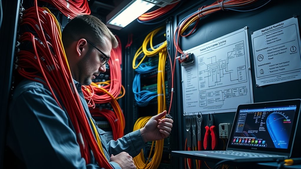 redundant resilient cabling systems